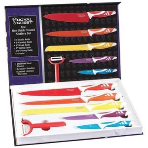 Royal Crest™ 6pc Non-Stick Coated Cutlery Set